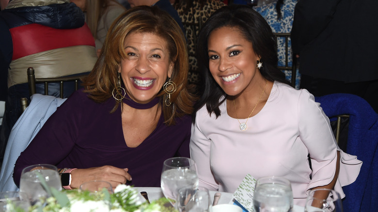 Hoda Kotb and Sheinelle Jones at the 2019 Hudson River Park Friends Playground Committee Luncheon
