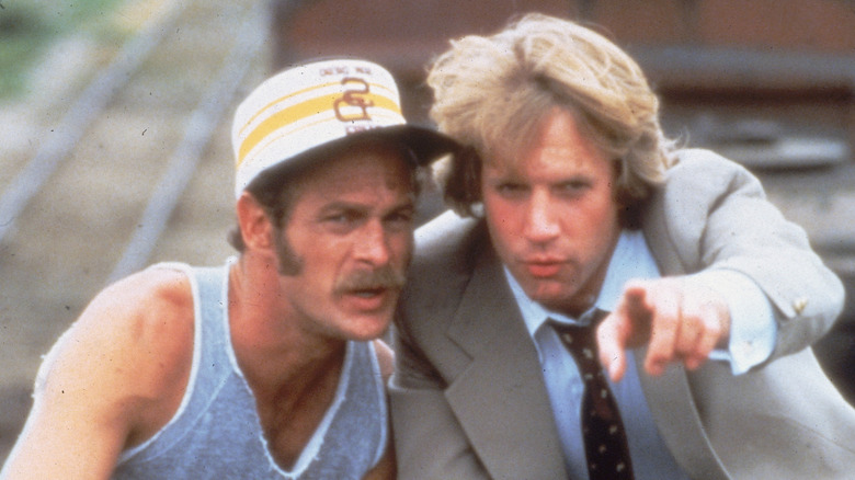 Gerald McRaney and Jameson Parker in a 