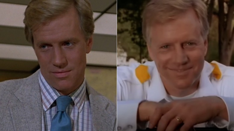 Jameson Parker in "Simon & Simon" & in a 1996 episode of "Walker, Texas Ranger"