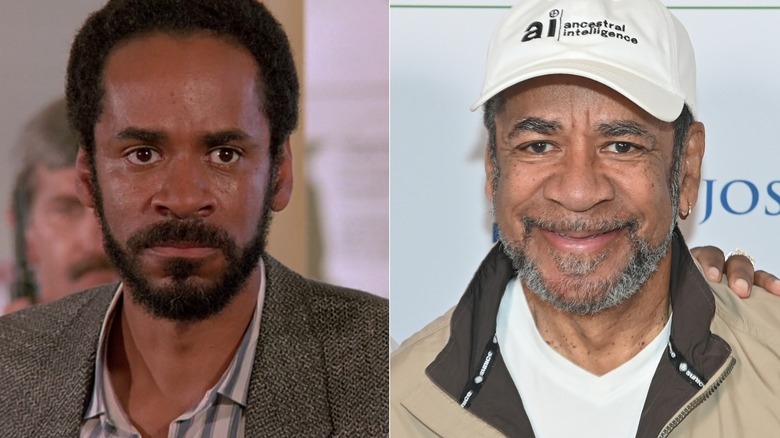 Tim Reid in "Simon & Simon" & smiling at the Chris Tucker Foundation Celebrity Golf Tournament in 2025