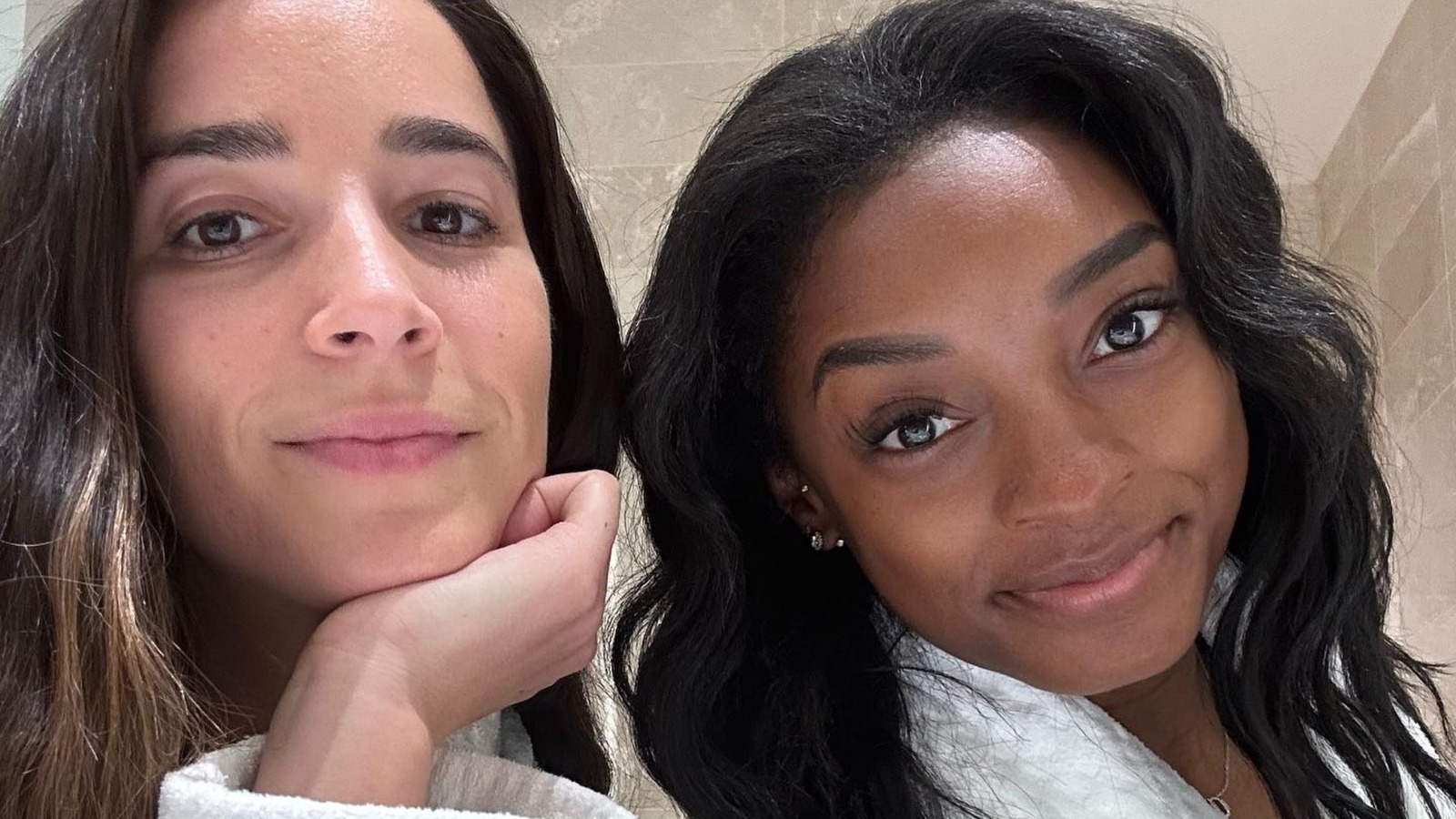 What Simone Biles Looks Like Without Makeup