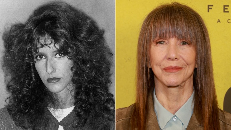 Split image of Laraine Newman in the 1970s (left) and Laraine Newman in 2026 (right)