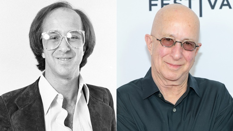 Split image of Paul Shaffer in the 1970s (left) and Paul Shaffer in 2026 (right)