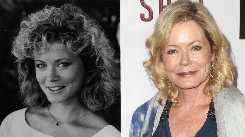 Split image of Sheree J. Wilson smiling in 1985 and in 2018