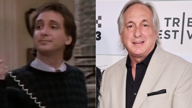 Split image of Billy Van Zandt in "Anything but Love" and smiling at the premiere of Steven Van Zandt's "Stevie Van Zandt: Disciple" in 2024