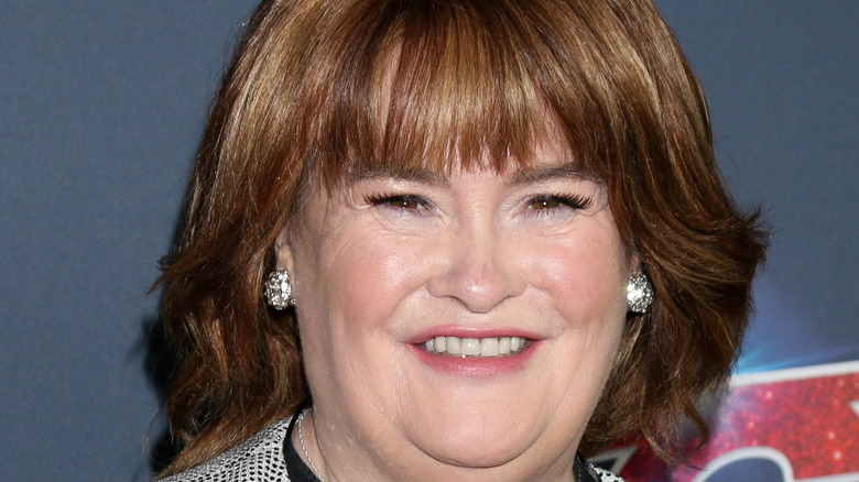 Susan Boyle smiling 