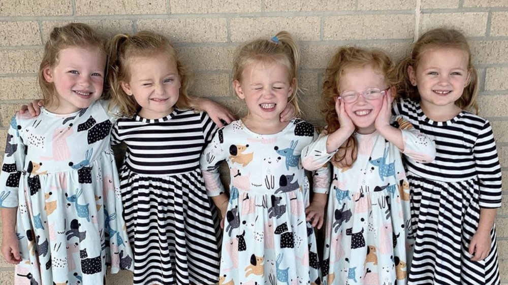 The Busby quints from OutDaughtered