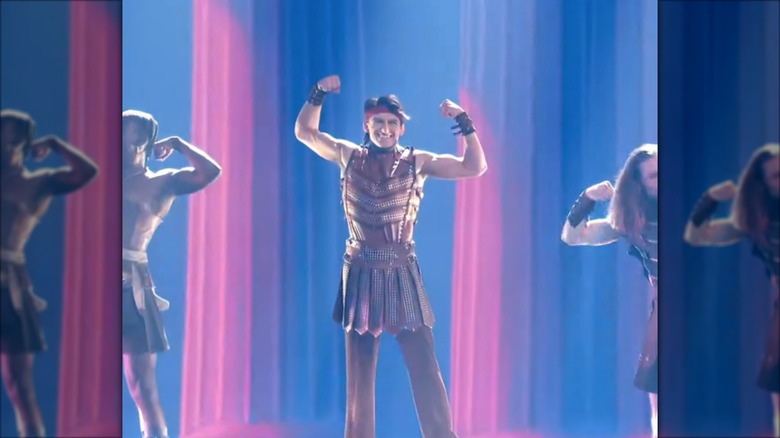 Stephen Nedoroscik as Hercules on DWTS