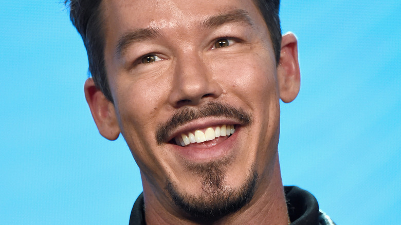 David Bromstad on stage in 2019