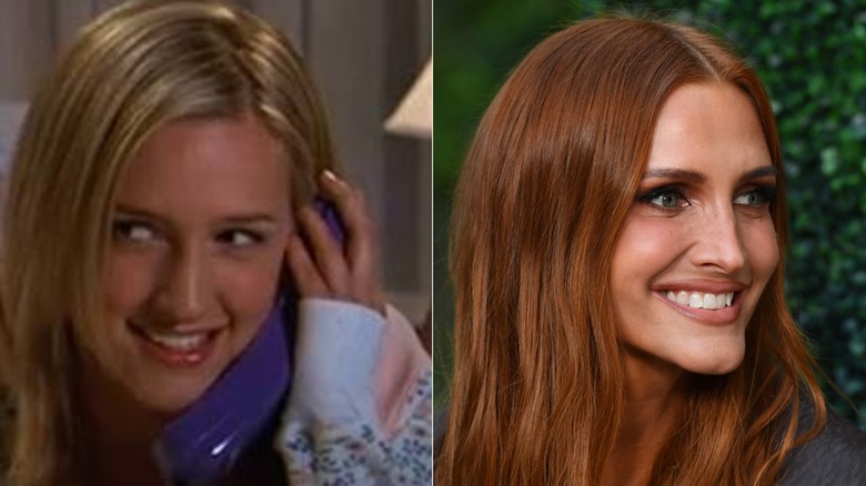 Ashlee Simpson then and now