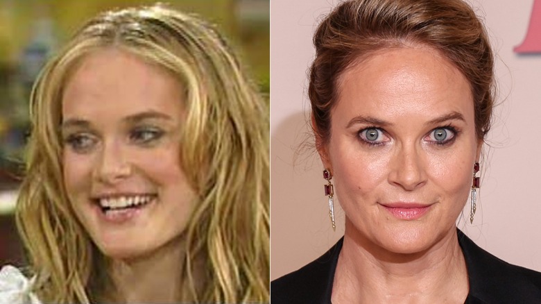 Rachel Blanchard then and now