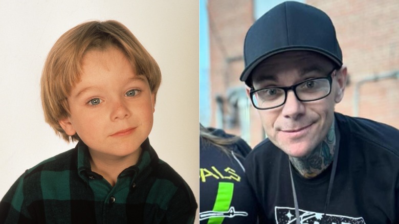 Split image of Brian Bonsall in the 1980s and 2024