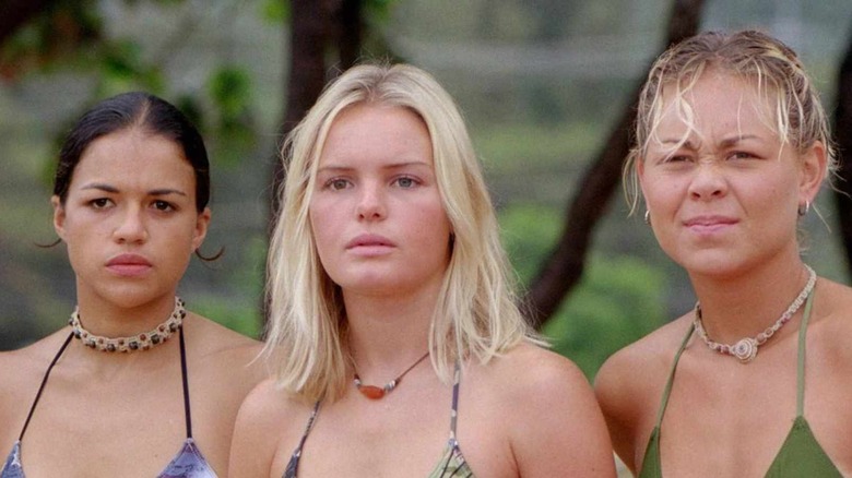 Michelle Rodriguez, Kate Bosworth, and Sanoe Lake in "Blue Crush"