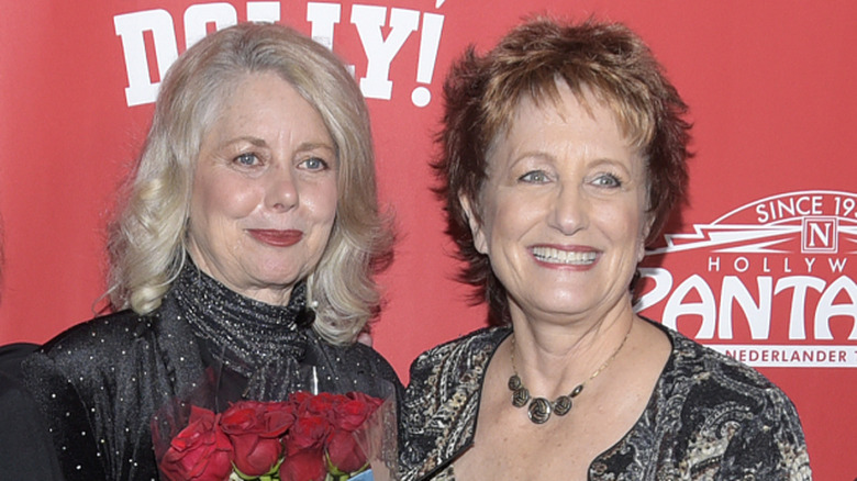 Dianne Kay and Laurie Walters wearing black on the red carpet