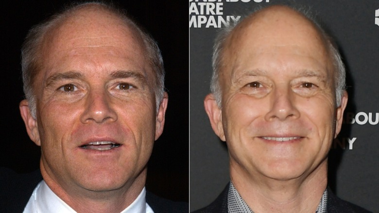 Split image of Dan Butler in the 1990s and in 2019