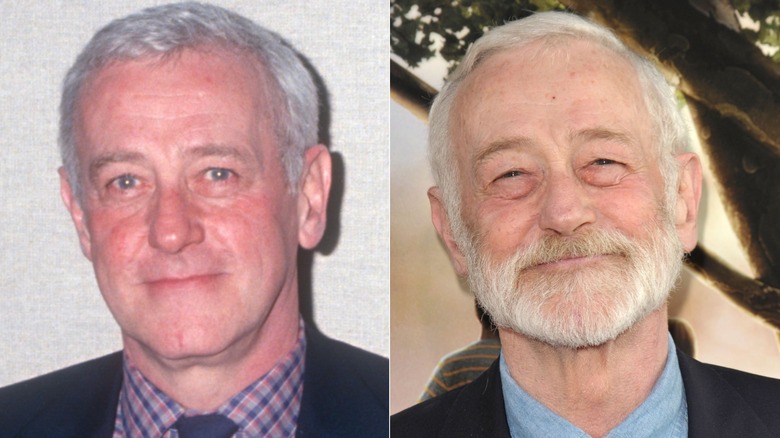 Split image of John Mahoney in the 1990s and in 2010