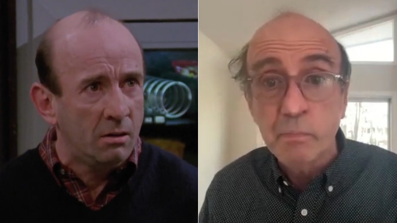 Split image of Patrick Kerr in "Frasier" and in 2024