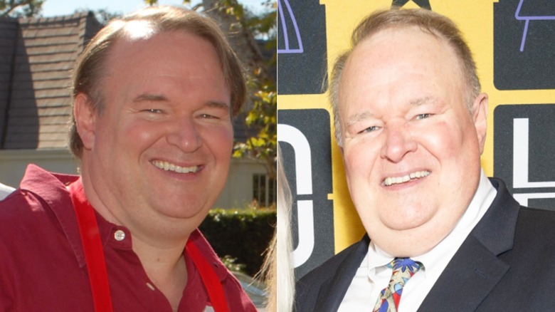 Split image of Tom McGowan during the 2000s and in 2026