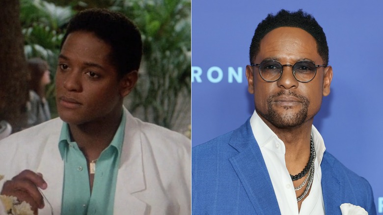 Side by side photos of Blair Underwood in the second season of L.A. Law and in 2026.