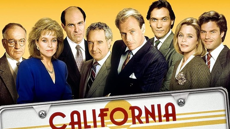 The cast of L.A. Law during the first season.