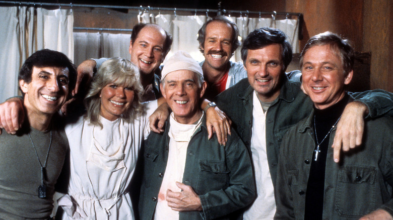A group photo of the cast of 