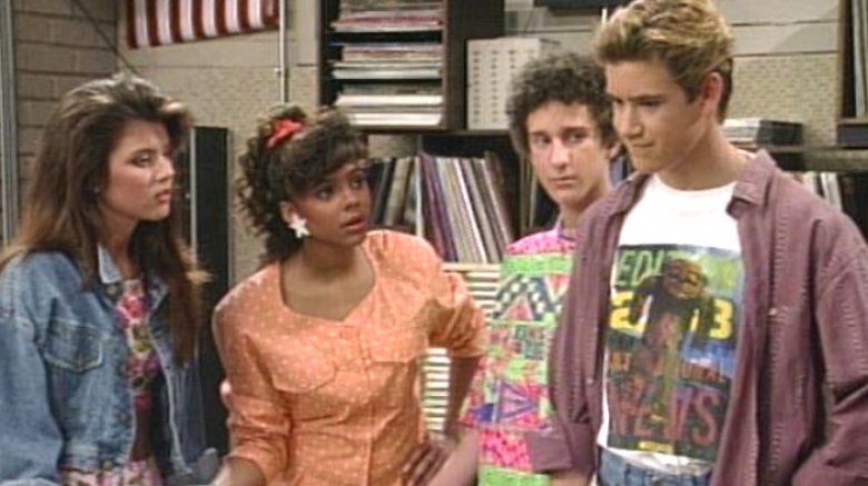 Four castmates of Saved by the Bell