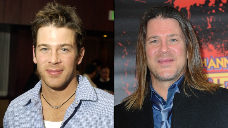 Christian Kane in 2003 & at a red carpet event in 2021