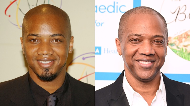 J. August Richards at a TV event in 2003 & at a charity event in 2026