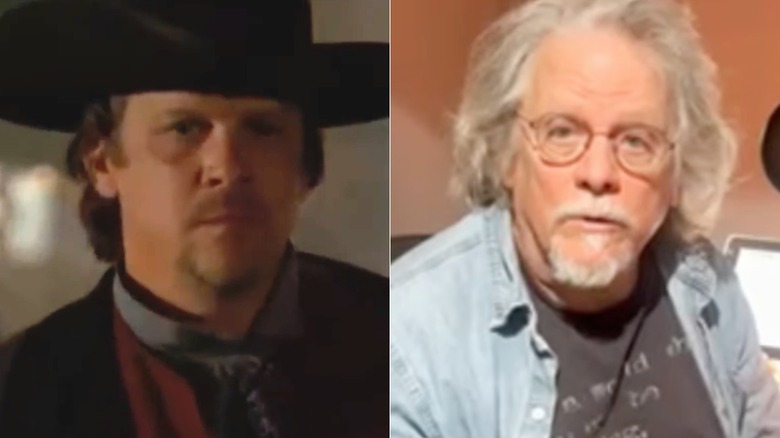 Keith Szarabajka as Daniel Holtz in "Angel" & in a recording studio in 2024