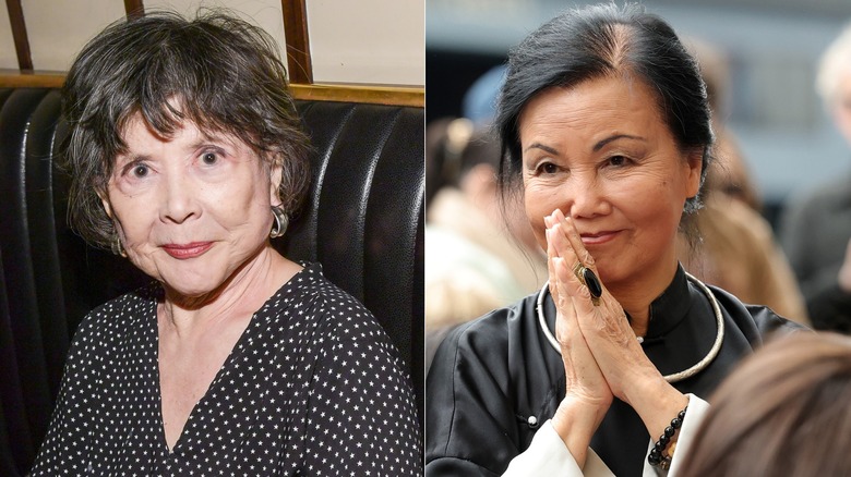Tsai Chin on the left and Kieu Chinh on the right