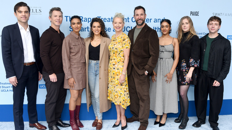 The cast of "The Pitt" attending a charity event for The Rape Treatment Center And Stuart House Annual Brunch in 2025