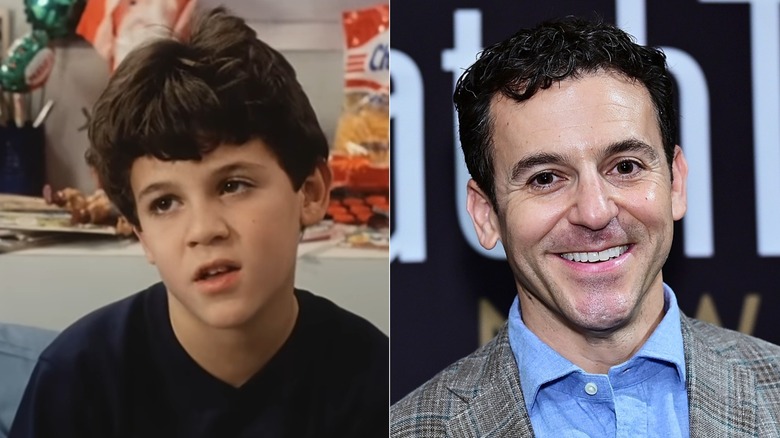 Split photo of Fred Savage as the Grandson versus attending WatchTime in 2024