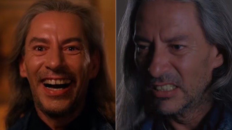 Split photo of Frank Silva as Killer Bob in "Twin Peaks"