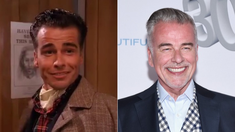 Split photo of Ian Buchanan in "Twin Peaks" and at "The Bold and the Beautiful" anniversary event in 2017