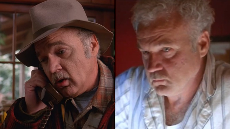 Split photo of Jack Nance in "Twin Peaks" and in archive footage in the 2002 documentary "I Don't Know Jack"