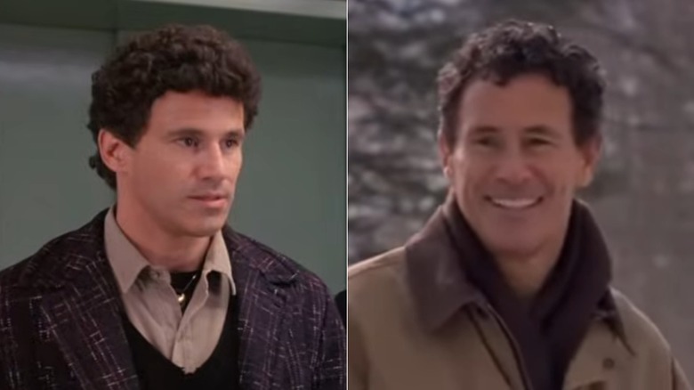 Split photo of Michael Ontkean in "Twin Peaks" and in the 2004 film "Ghost Cat"