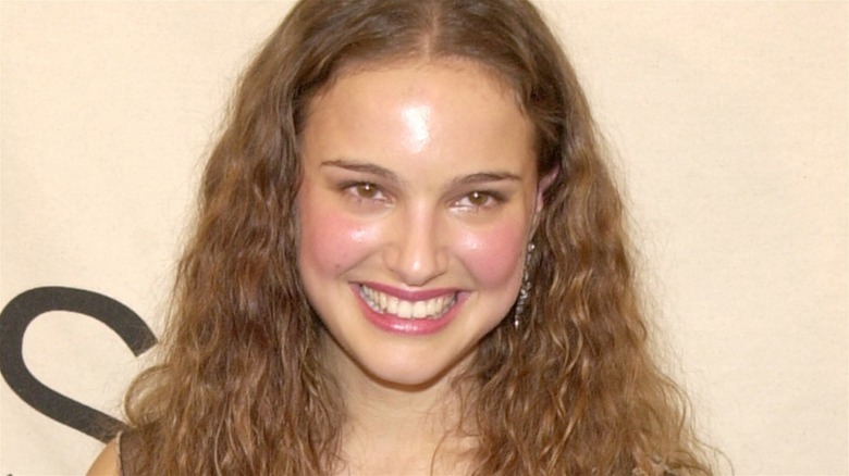 Young Natalie Portman smiling