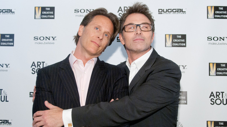 Steven Weber and Tim Daly at a 2010 event at the Library of Congress