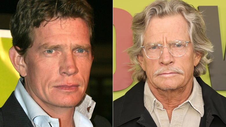 Thomas Haden Church in 2004 and 2024