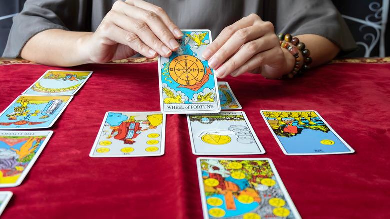 Persson reading tarot card spread