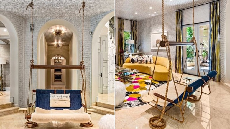 Living room swing