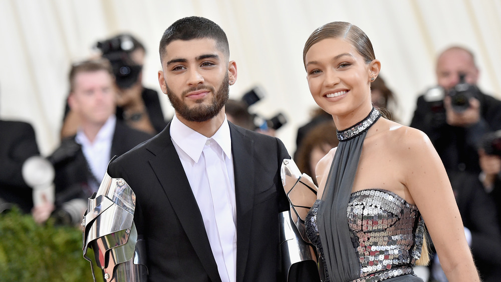 Zayn Malik with girlfriend Gigi