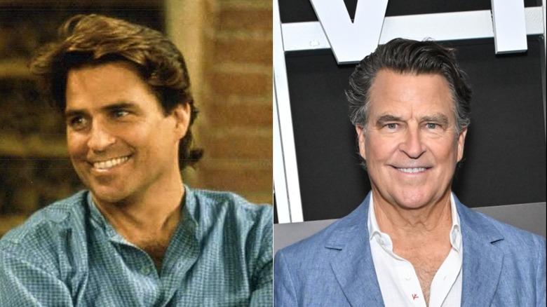 Ted McGinley in 1994 and in 2025.