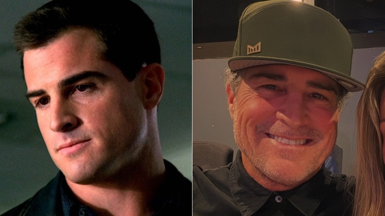 Two images of George Eads. The first is from the pilot episode of CSI: Crime Scene Invesitgation. The second is from 2026.