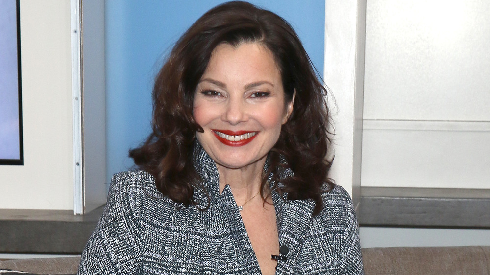 Fran Drescher smiling