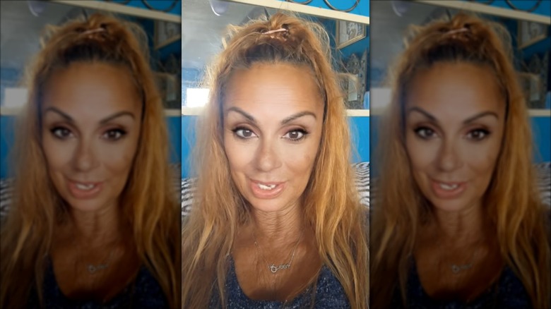 Stacy Burke in a YouTube vlog