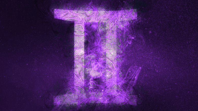Gemini zodiac sign. 