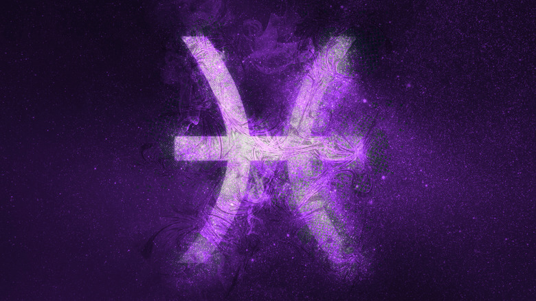 Pisces zodiac sign. 