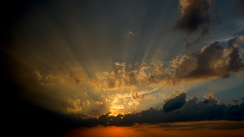 Image of sunset on summer solstice