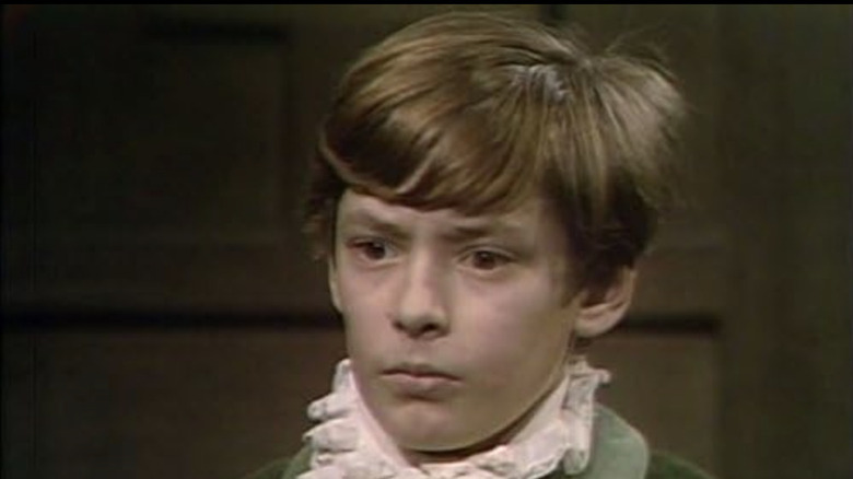 David Henesy as a kid in an episode of Dark Shadows